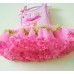 'Rare Editions' Sleeveless Pink Flamingo Tutu Dress + Tights Set